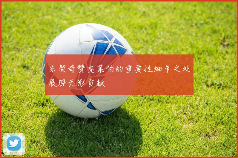 东契奇赞克莱伯的重要性细节之处展现无形贡献
